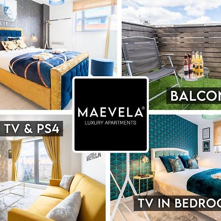 Maevela Apartments - Ultra Lavish Luxury 2 Bed Apartment City Centre - With Balcony - Free Secure Parking - Ps4 & Smart Tv'S Бирмингем Экстерьер фото